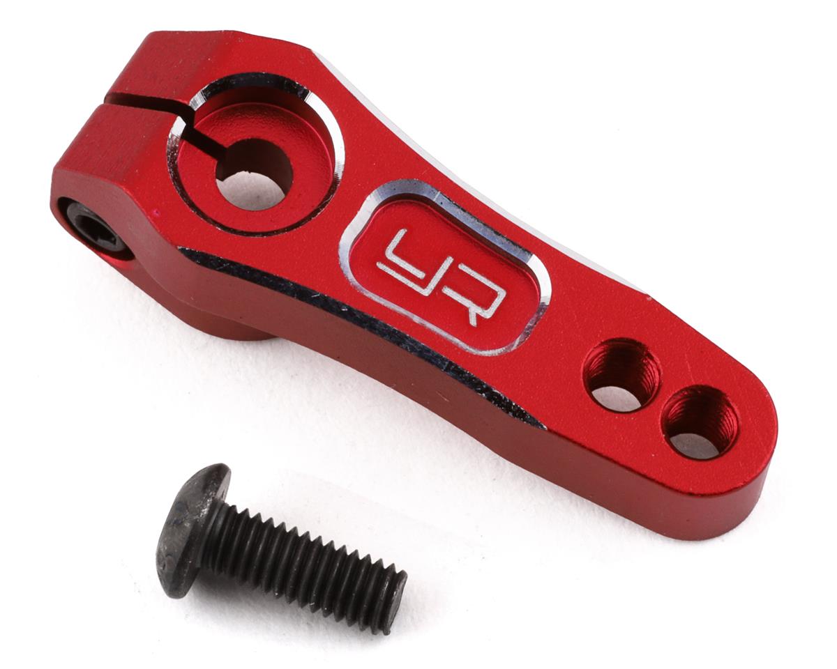Yeah Racing Aluminum Clamping Servo Horn (Red) (25T) (YEA-YA-0574RD)