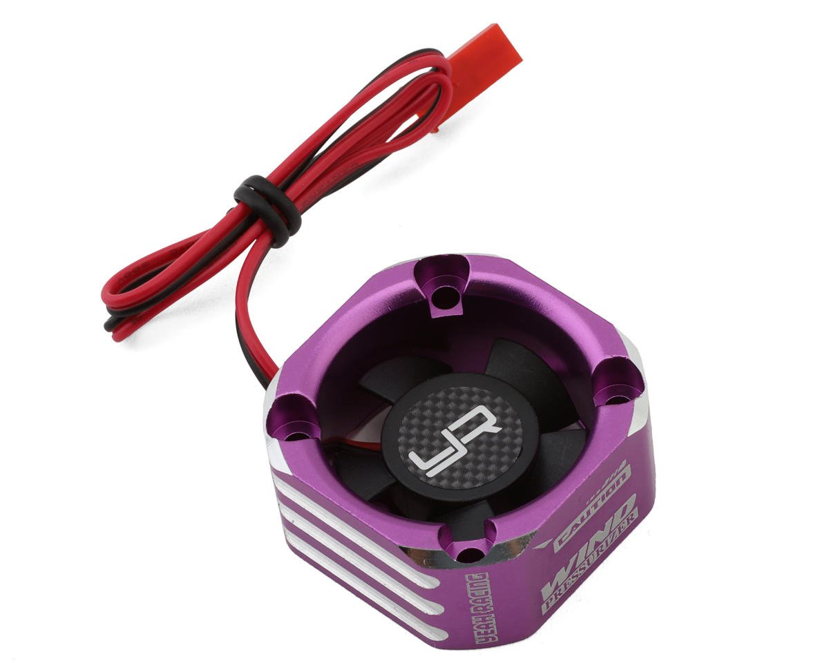 Yeah Racing 30x30mm Aluminum Case Booster Fan (Purple) (YEA-YA-0576PP)