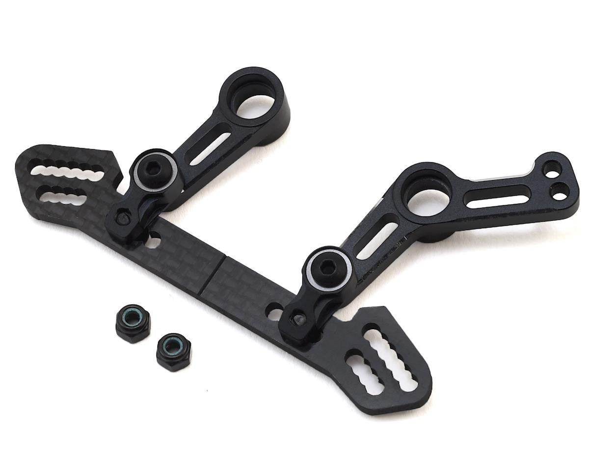 Yeah Racing Yokomo YD-2 RWD Large Angle Steering Rack (Black) (YEA-YD-005BK)
