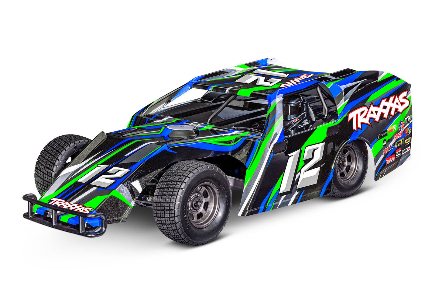 TRAXXAS - SLASH MODIFIED BL-2S (104354-74-GRN)