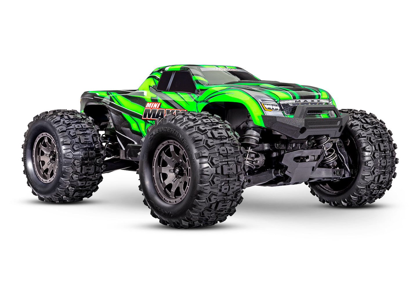 TRAXXAS - MINI MAXX BL-2S 4WD W/USB-C (107154-1-GRN)