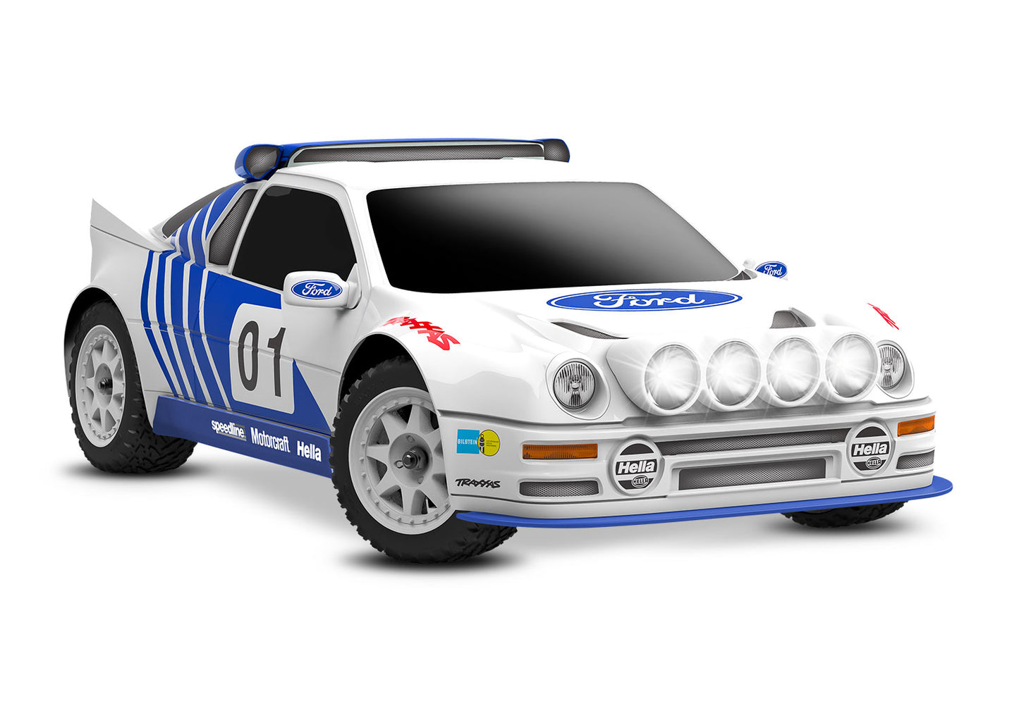 TRAXXAS - Mini Rally VXL Ford RS200 (108046-1)