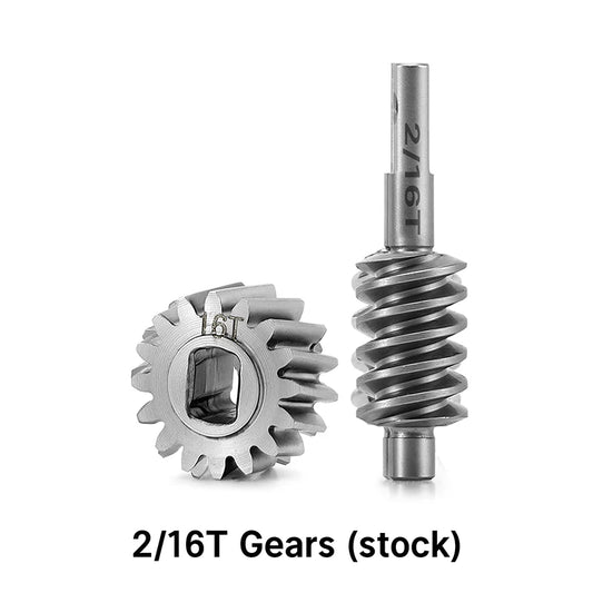 INJORA Axle Worm Gear Set for 1/30 SCX30 2/16T GEARS (SAME AS STOCK) (SCX30-14-16T)