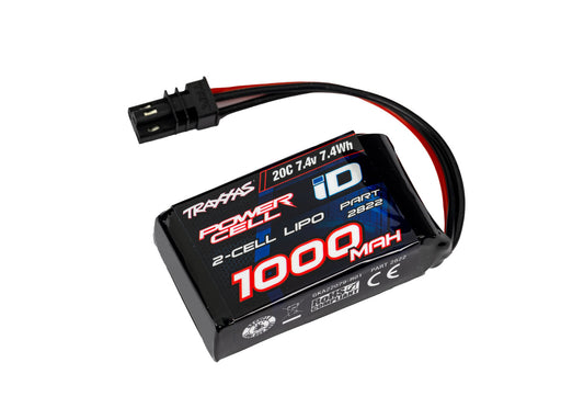 TRAXXAS - 2S LIPO 1000MAH 7.4V 20C (2822)