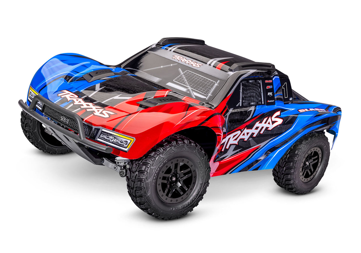 TRAXXAS - Slash 4X4 Brushless RED (68454-4-RED)