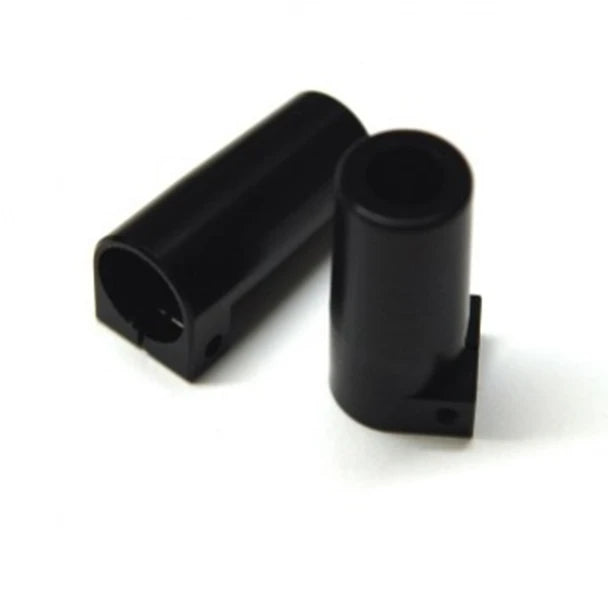 STRC - CNC Machined Aluminum Rear Lock-out for Axial SCX10 II (2) Black (STA31383BK )