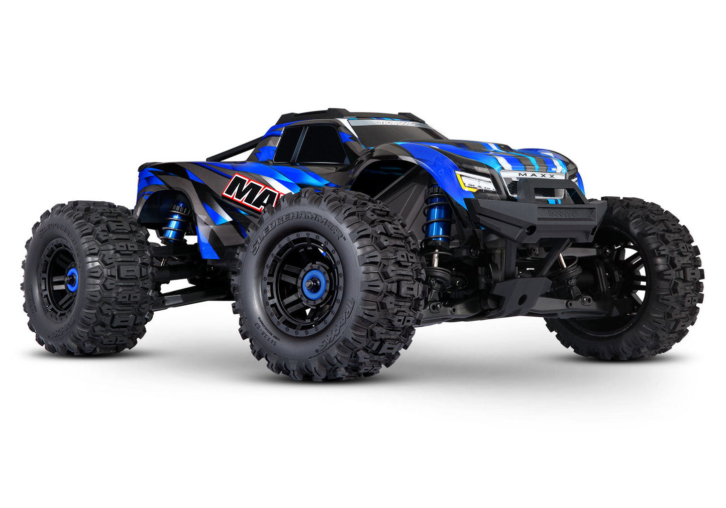 TRAXXAS - MAXX WITH WIDEMAXX (89086-4-BLUE)