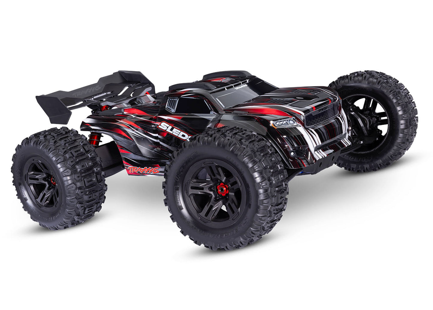 TRAXXAS - 1/8 SLEDGE 4WD BELTED (95096-4-RED)