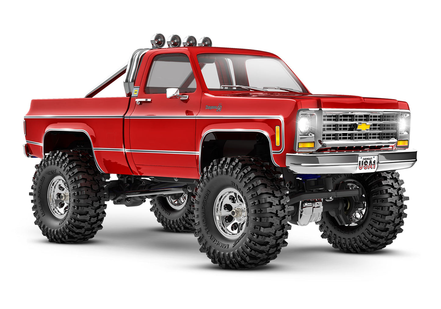 TRAXXAS - 1/18 TRX-4M HIGH TRAIL 79 K10 TRUCK (97064-1-RED)