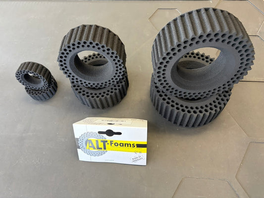 ALT FOAM - Fully Tunable 1.9" 114x38mm Ghost Foam Inserts - JConcepts Tusk / Bossman / Rock Block - Pair (ALTF38115)
