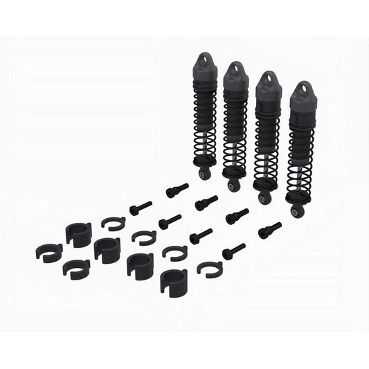 ARRMA - Shock Set, 71mm Length, 500cSt Oil (4): GROM (ARA-2591)