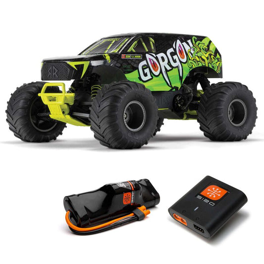 ARRMA - GORGON 2wd MT1/10 RTR Smart 3300 7C S120 USB Yellow (ARA3230ST1)