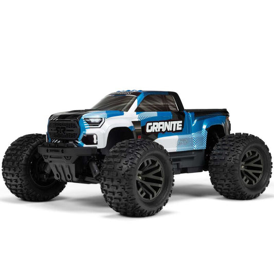 ARRMA - 1/10 GRANITE 223S DSC 4X4 RTR Brushless Monster Truck, Blue (ARA4302V4T1)