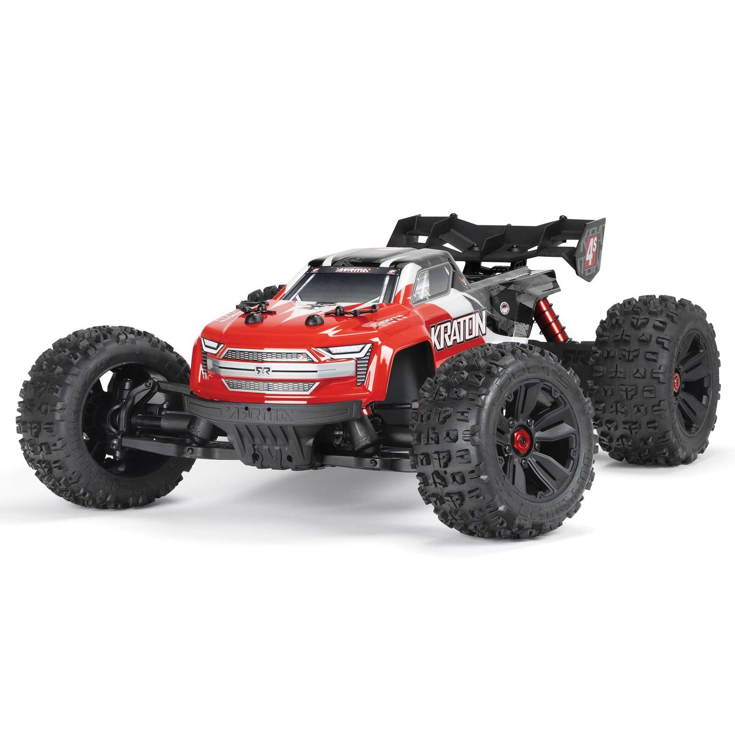 ARRMA - KRATON 4X4 4S BL 1/10TH 4WD SPEED MT (RED) (ARA4408V2T3)