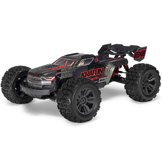 ARRMA - 1/8 KRATON 6S EXB 4X4 RTR Brushless Speed Truck, BLACK (ARA8708V6T1)