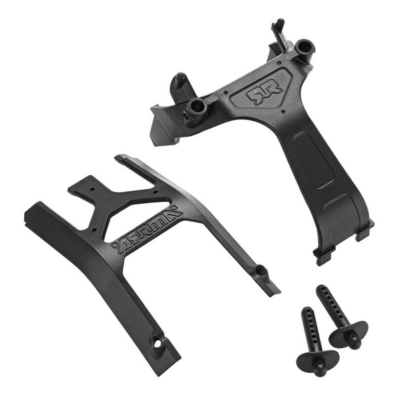 ARRMA - AR320245 Front Roll Hoop Set Nero (ARAC8835)