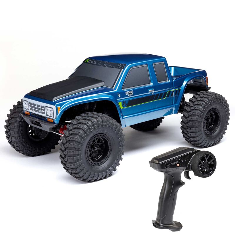 AXIAL - 1/10 SCX10 III Coyote 4X4 RTR Brushed Rock Crawler, Blue (AXI-2036T2)