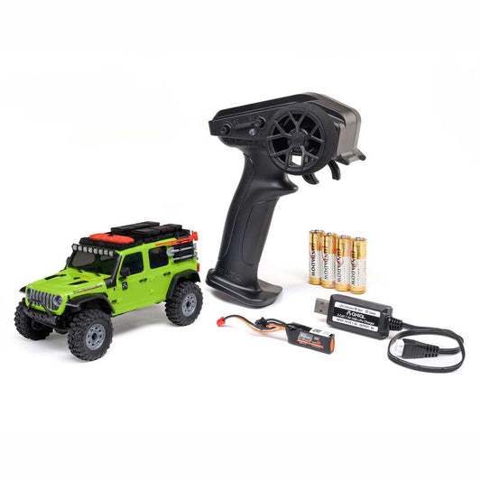 AXIAL - 1/30 Axial SCX30 Jeep Wrangler (Battery & Charger Included) (Green) (AXI-2261T1)