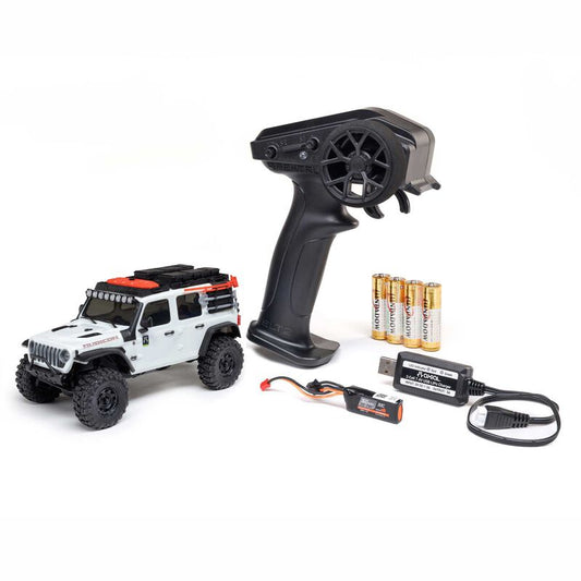 AXIAL - 1/30 Axial SCX30 Jeep Wrangler (Battery & Charger Included) (White) (AXI-2261T2)