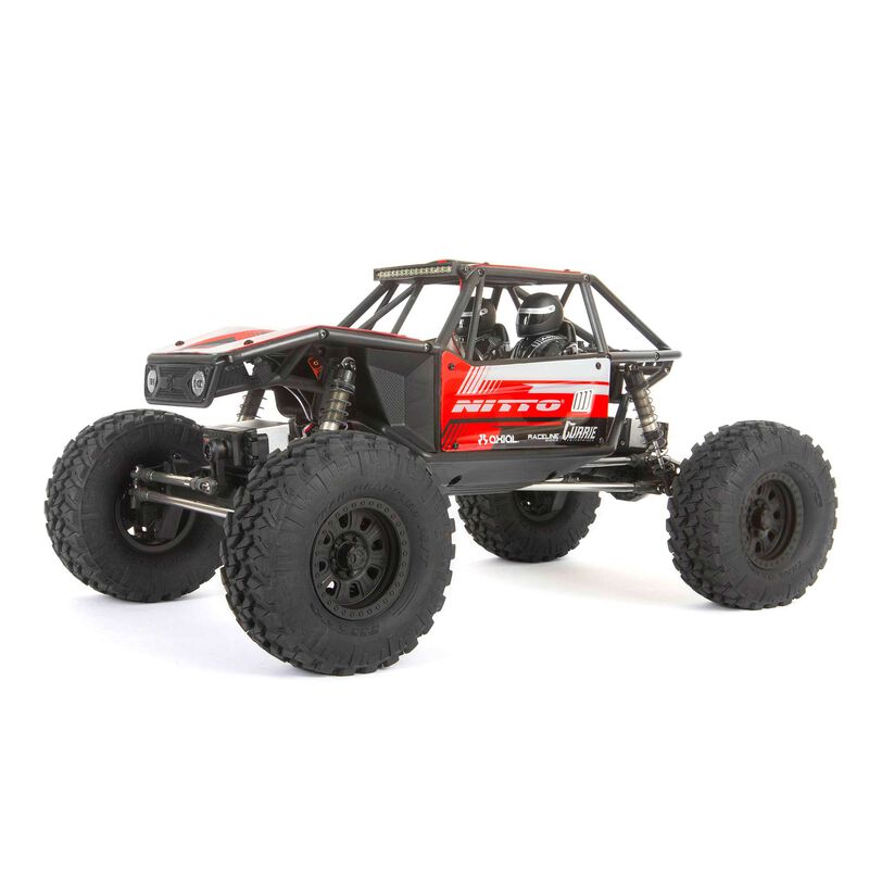 AXIAL - 1/10 UTB10 Capra 1.9 Unlimited Trail Buggy Nitto 4X4 RTR Brush Rock Crawler, Black (AXI03022BT2)