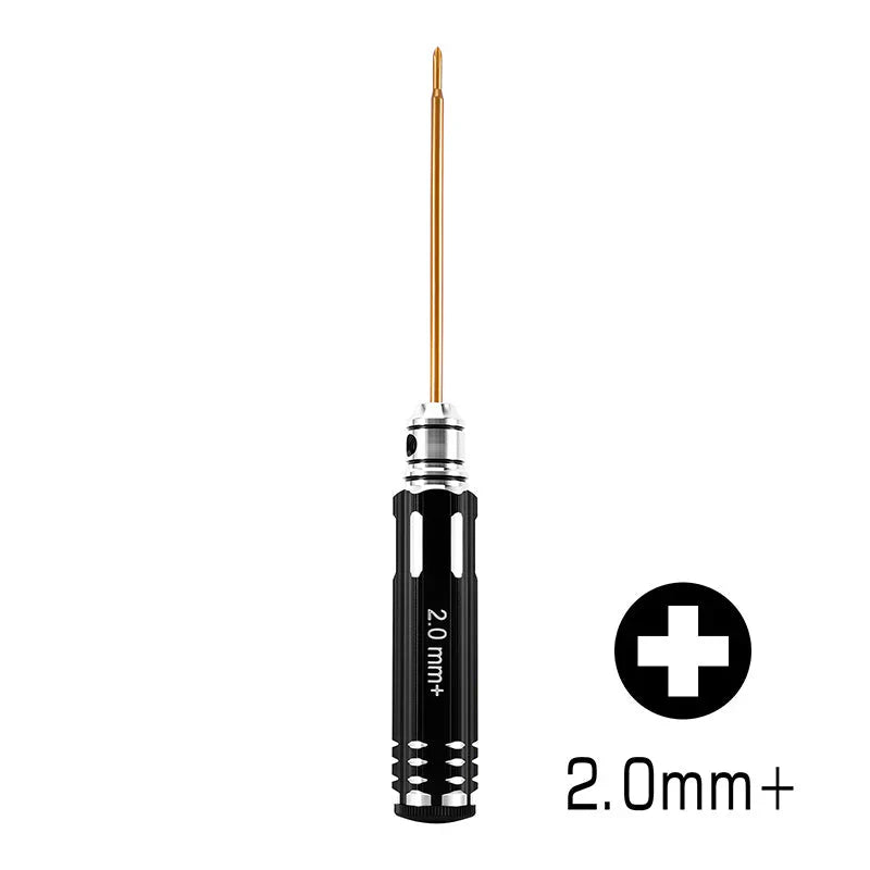 INJORA 2.0mm+ Phillips Screwdriver 3.0mm Hex Nut Driver For 1/30 Axial SCX30 (Tool-LSD63)