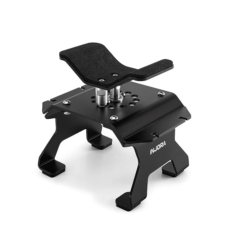 INJORA - Aluminum RC Car Stand With Shock Holder For 1/30 1/32 RC Crawler (Tool-70BK)