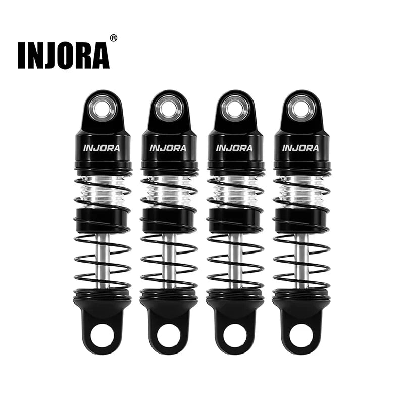 INJORA 22.5mm Aluminum Oil Shocks for 1/30 Axial SCX30 (SCX30-07BS)