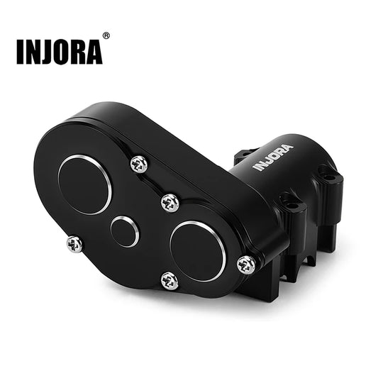 INJORA Aluminum Transmission Kit for 1/30 SCX30 (Unassembled) (SCX30-11BK)