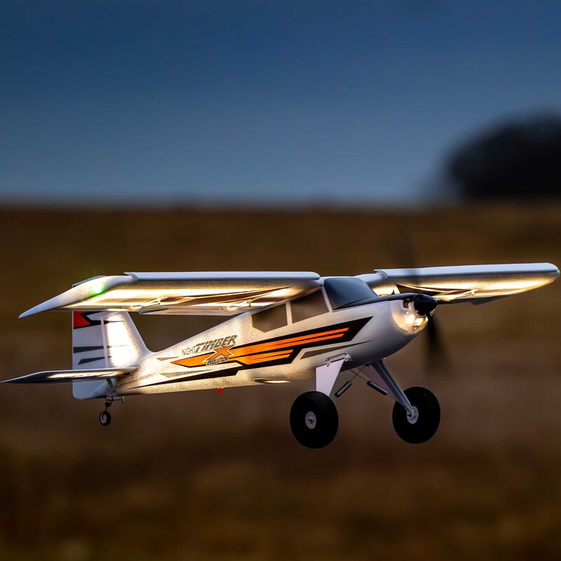 E-FLITE - Night Timber X Evolution 1.2m BNF Basic with AS3X+ and SAFE Select (EFL013850)