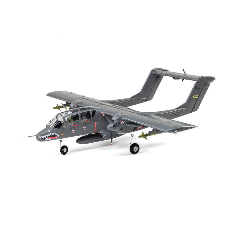 E-FLITE - Micro OV-10 Bronco 645mm BNF Basic with AS3X and SAFE Select (EFLU35050)