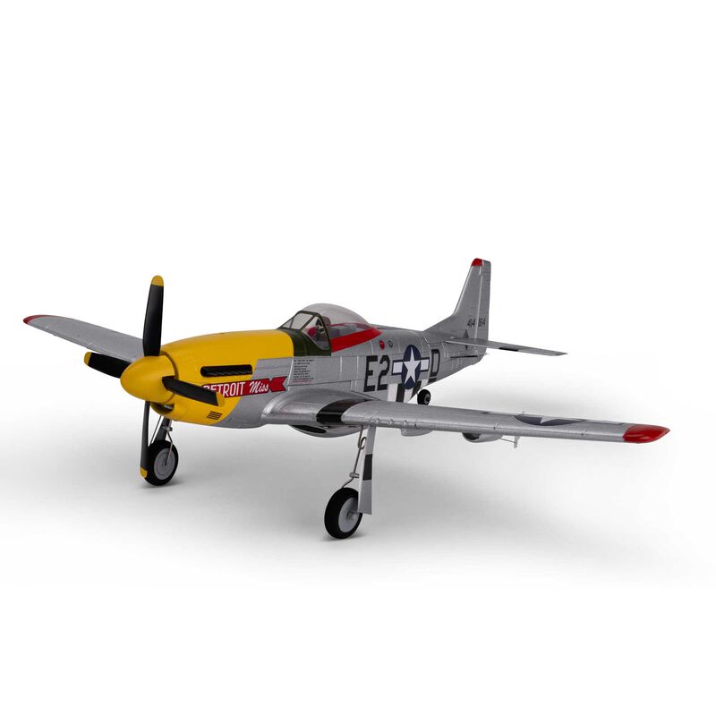 E-FLITE - UMX P-51D "Detroit Miss" BNF Basic (EFLU7350)