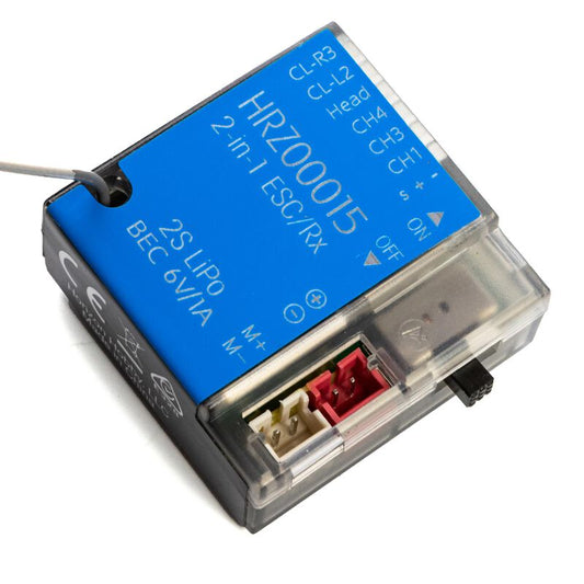 AXIAL - ESC/Receiver, 2.4Ghz, EC2: 1/24 (HRZ00015)