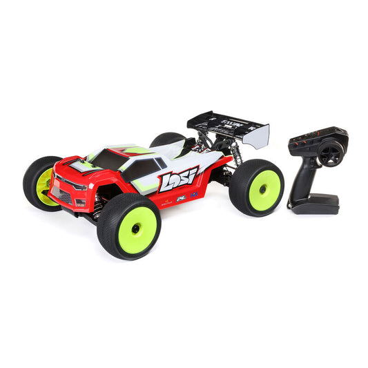 LOSI - 1/8 8IGHT-XTE 4S 4X4 RTR Brushless Race Truggy, Clear (LOS04020)