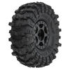 PRO-LINE - 1/24 MT Baja Pro X F/R 1.0 Tires MTD 7mm Blk (4) (PRO1021510)