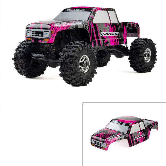 Limited Edition Pre-Cut/Pre-Painted Coyote High Performance Pink Fury Body: Axial SCX30 (PRO369422)