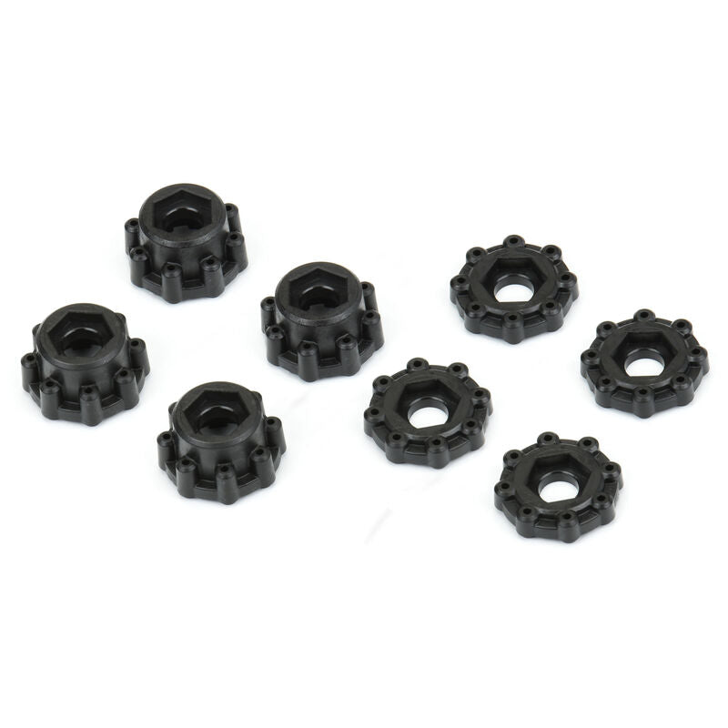 PRO-LINE - 8x32 to 17mm Hex Adapters for 8x32 3.8 Wheels (PRO634500)