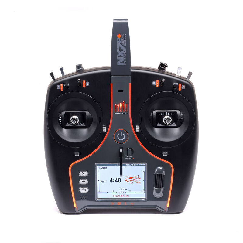 Spektrum - NX7e+ 14-Channel DSMX Transmitter Only, Black Edition (SPMR7120)
