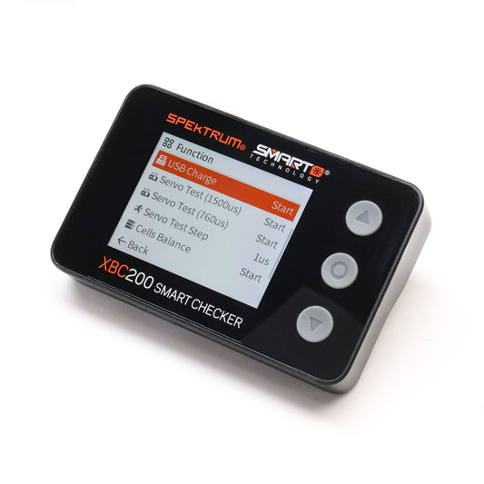 SPEKTRUM - XBC200 Smart LiPo Battery Checker & Servo Tester (SPMXBC200)