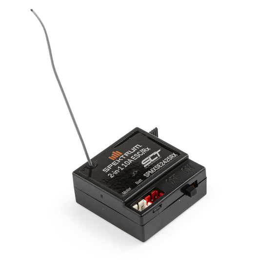 SPEKTRUM - 2n1 10a SLT ESC/RX 1/24 Scale (SPMXSE2425RX)