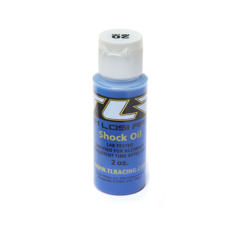 TLR - SILICONE SHOCK OIL, 20WT, 195CST, 2OZ (TLR74002)