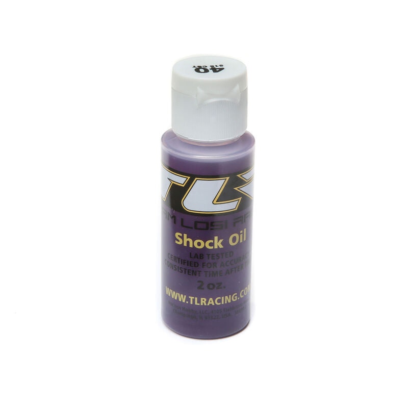 TLR - SILICONE SHOCK OIL, 40WT, 516CST, 2OZ (TLR74010)