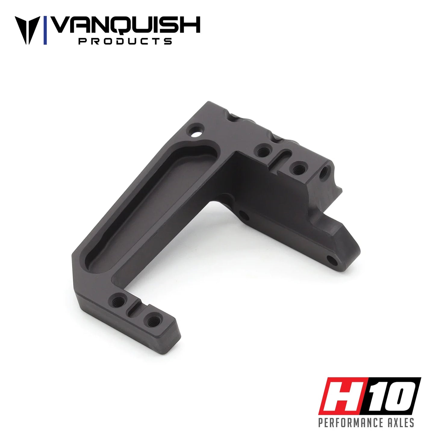Vanquish Products H10 ALUMINUM SERVO MOUNT (BLACK) (VPS08812)
