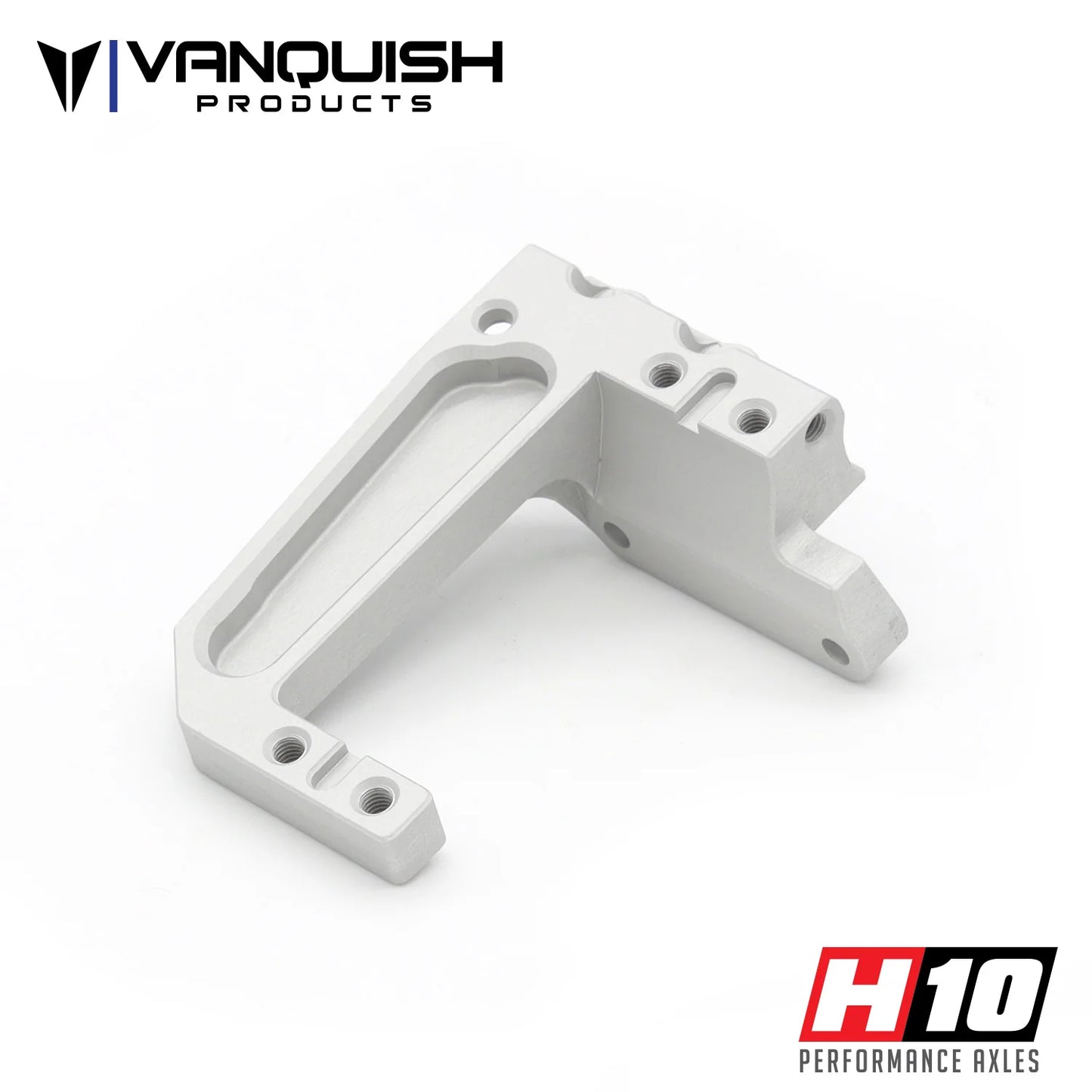 Vanquish Products H10 ALUMINUM SERVO MOUNT (CLEAR) (VPS08813)