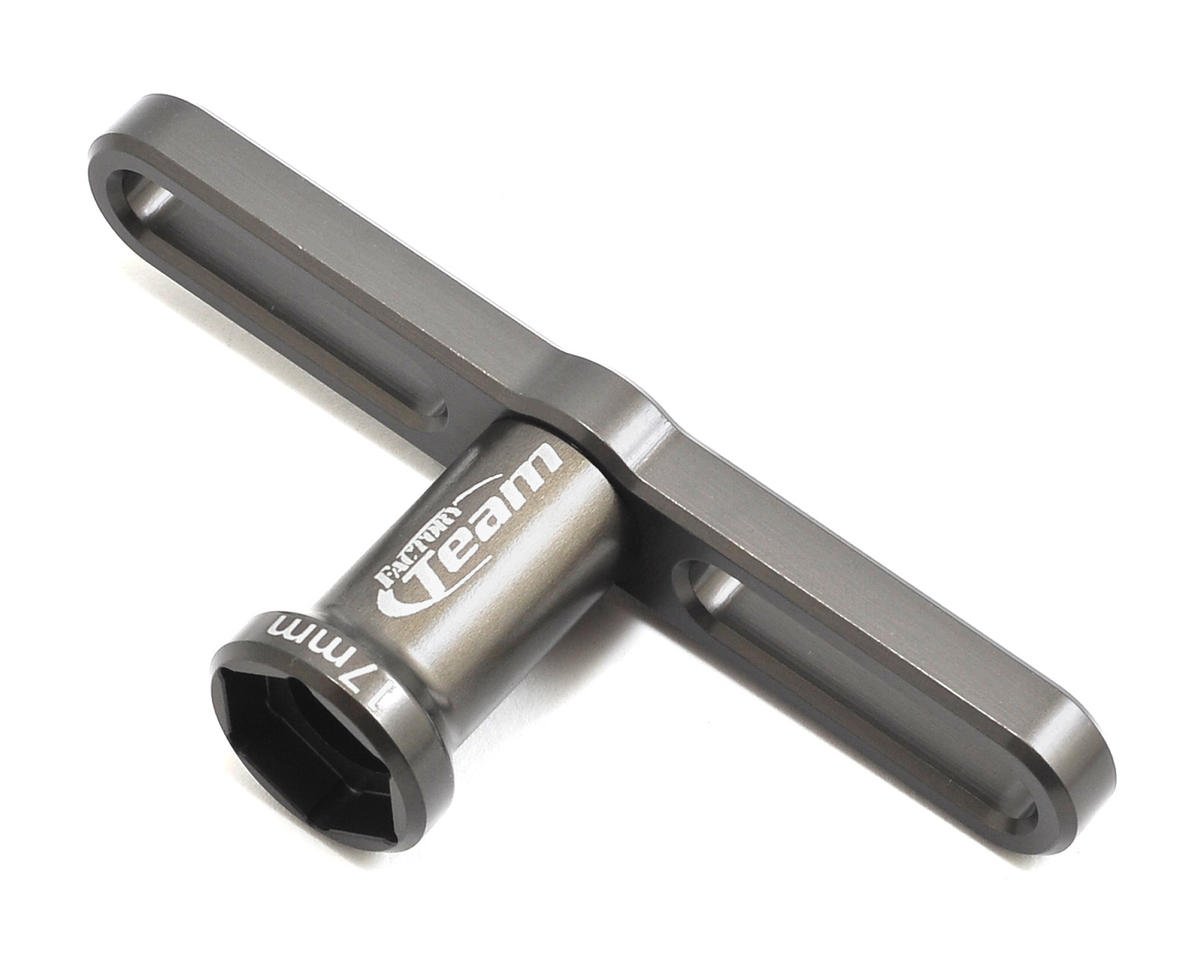 Team Associated 17mm Factory Team Aluminum T-Handle Hex Wheel Wrench (ASC1571)