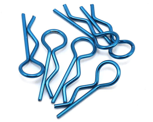 Team Associated Factory Team Body Clips (Blue) (ASC1736)