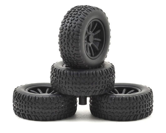 Team Associated SC28 Pre-Mounted Tires (ASC21426)