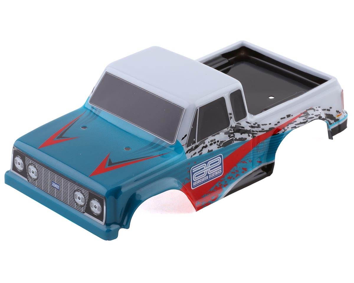 Team Associated CR28 Pre-Painted Body (Red, White, Blue) (ASC21445)