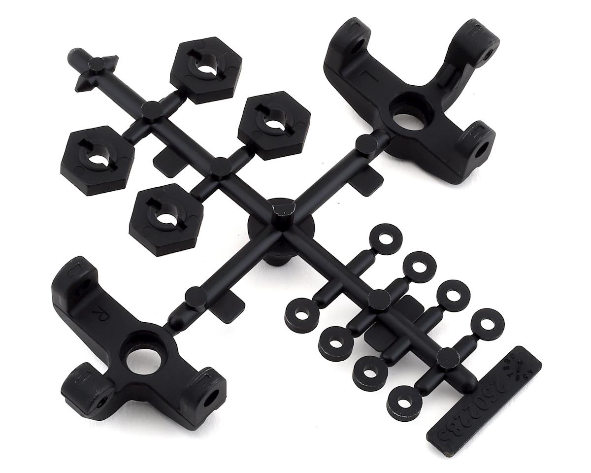 Team Associated Reflex 14B/14T Steering Block & Wheel Hex Set (ASC21508)
