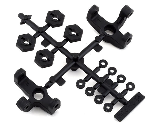 Team Associated Reflex 14B/14T Steering Block & Wheel Hex Set (ASC21508)