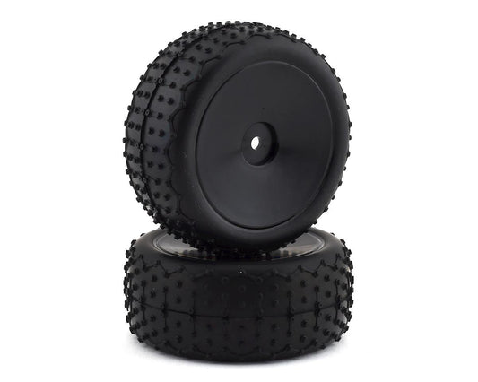 Team Associated Reflex 14B/14T Rear Wide Pre-Mounted Mini Pin Tire (2) (ASC21540)